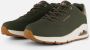 Skechers Uno Shimmer Away dames sneakers groen Extra comfort Memory Foam - Thumbnail 2