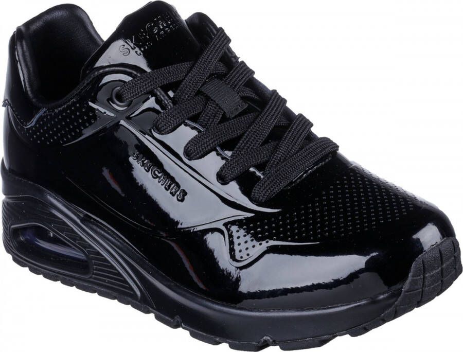 Skechers Uno Shiny One Dames Sneakers Black