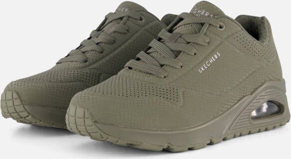 Skechers Uno Shiny scale groen Dames