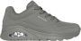 Skechers Uno Shiny Scale Sneakers groen Textiel Dames - Thumbnail 1