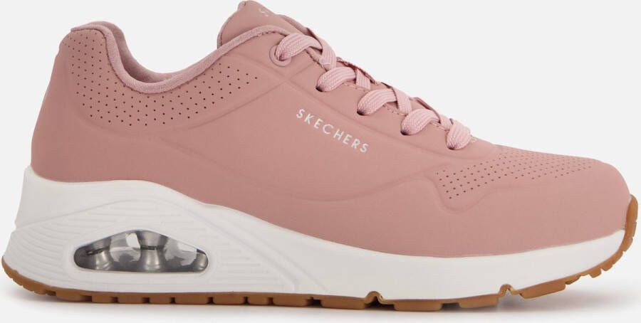 Skechers Uno-Stand on Air 73690-BLSH Vrouwen Roze Sneakers - Foto 5