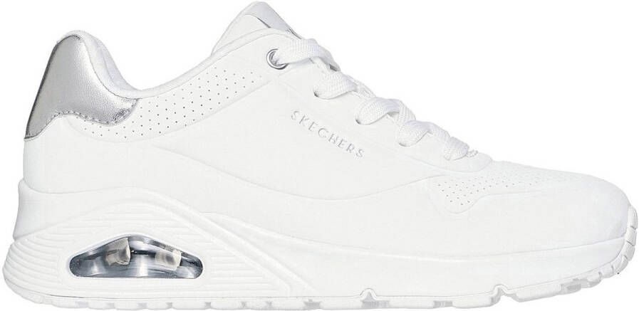 Skechers Uno Golden Air White Silver