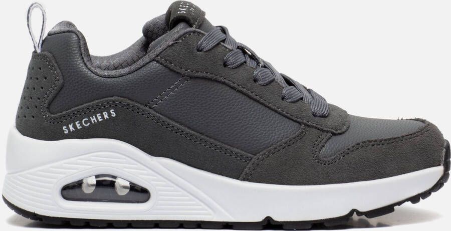 Skechers Uno Sneakers Grijs Suede 082207 Heren