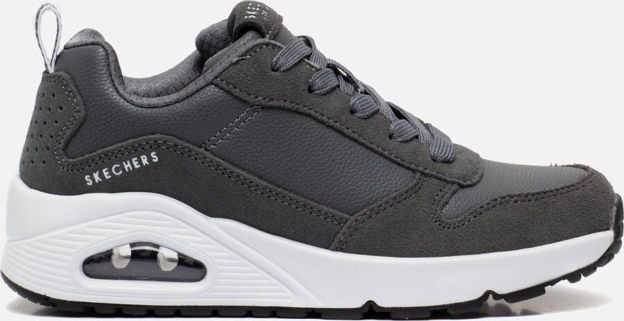 Skechers Uno Sneakers Grijs Suede 082207 Heren