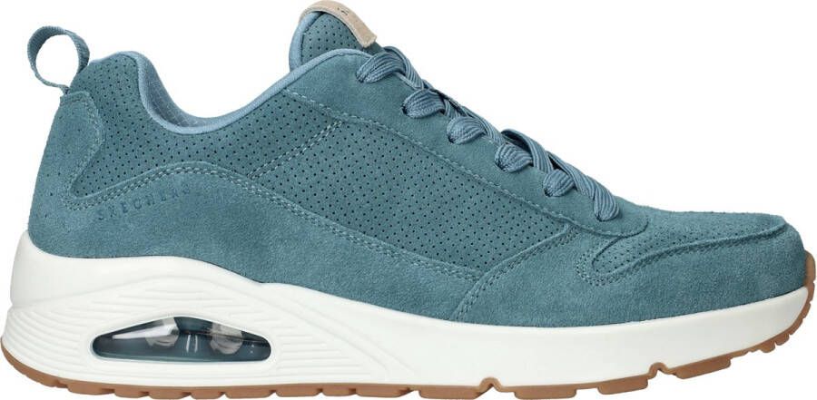 Skechers Uno Stand On Air sneakers blauw Suede Heren