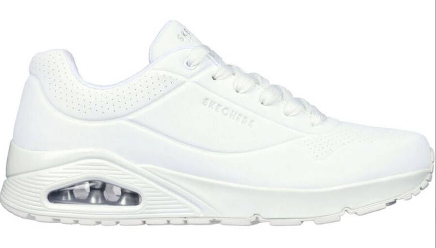 Skechers Uno Sneakers White Durabuck Heren