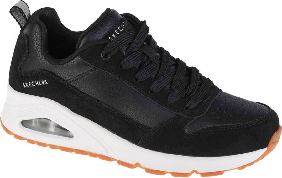 Skechers Uno-Solid Air 155132-BLK Vrouwen Zwart Sneakers