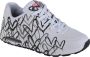 Skechers Uno-Spread The Love 155507-WBGY Vrouwen Wit Sneakers - Thumbnail 1