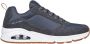 Skechers Uno Lite Worlo jongens sneakers grijs zwart Extra comfort Memory Foam - Thumbnail 1