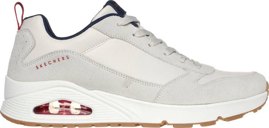 Skechers Uno Stacre Heren Sneakers Wit