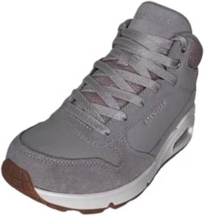 Skechers Uno Stacre Shine Dames Sneakers Beige