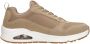 Skechers Uno-Stacre 52468-SND Mannen Beige Sneakers - Thumbnail 4