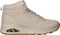Skechers Uno Stand On Air High Off White Wandelsneakers Dames - Beige