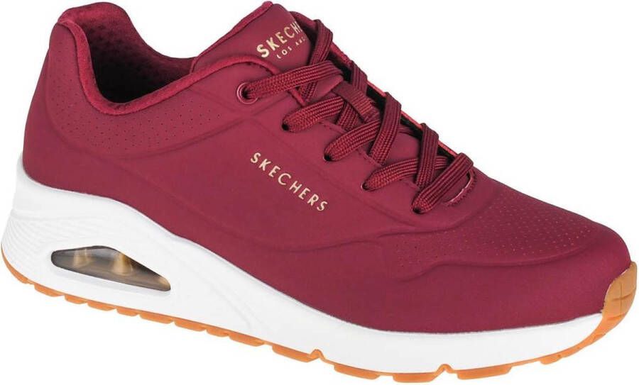 Skechers Uno Stand on Air 73690 BURG Vrouwen Rood Sneakers