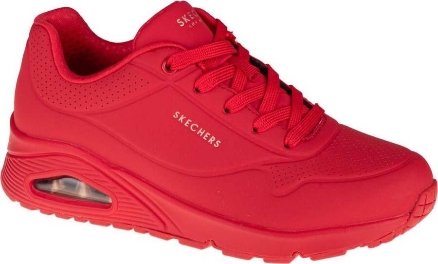 Skechers Sneakers met sleehak UNO STAND ON AIR Vrijetijdsschoen lage schoen veterschoen met zacht gevoerde binnenzool