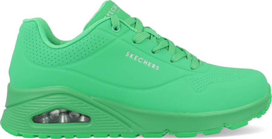 Skechers Sneakers Street Uno Stand on Air Vrijetijdsschoen lage schoen veterschoen met memory foam