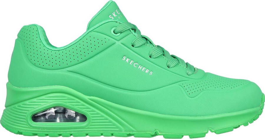 Skechers Uno Stand On Air Groen Synthetisch Dames