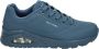 Skechers Sneakers met sleehak Uno Stand on Air Vrijetijdsschoen lage schoen veterschoen met fijne perforatie - Thumbnail 1