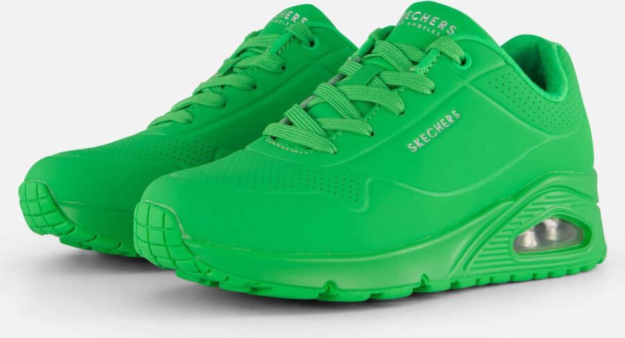 Skechers Sneakers Street Uno Stand on Air Vrijetijdsschoen lage schoen veterschoen met memory foam