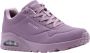 Skechers Sneakers met sleehak Uno Stand on Air met fijne perforatie vrijetijdsschoen halfhoge schoen veterschoen - Thumbnail 1