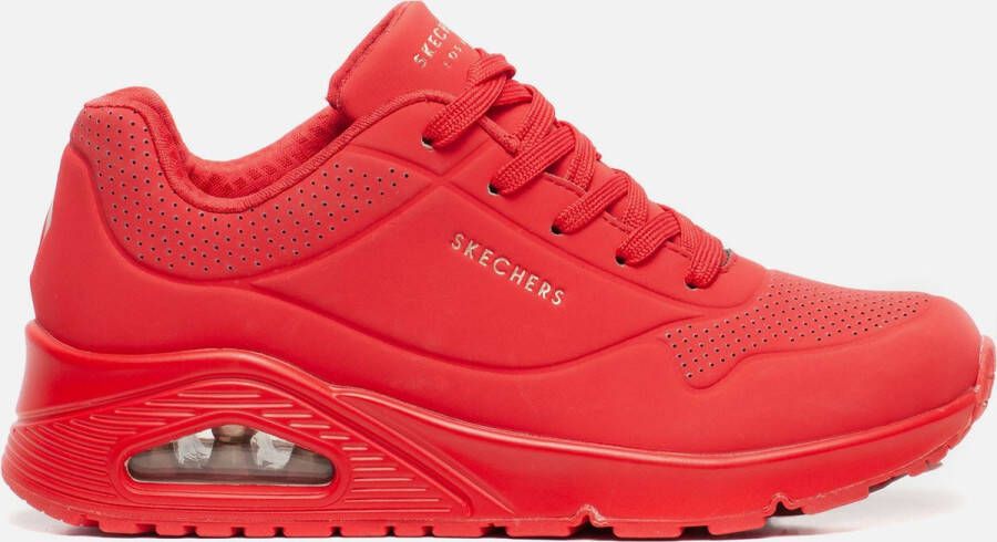 Skechers Sneakers met sleehak UNO STAND ON AIR Vrijetijdsschoen lage schoen veterschoen met zacht gevoerde binnenzool