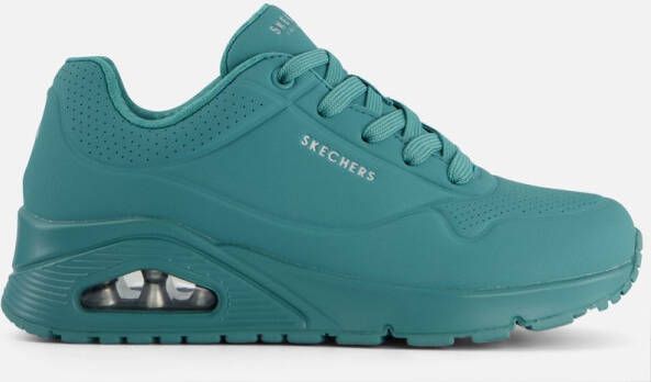 Skechers Sneakers met sleehak UNO STAND ON AIR Vrijetijdsschoen lage schoen veterschoen met zacht gevoerde binnenzool