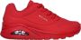 Skechers Sneakers met sleehak UNO STAND ON AIR Vrijetijdsschoen lage schoen veterschoen met zacht gevoerde binnenzool - Thumbnail 1