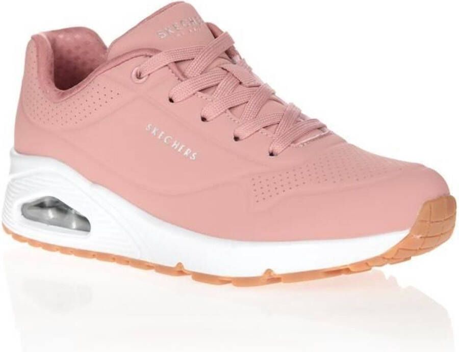 Skechers Uno Stand On Air Dames Sneakers Roze