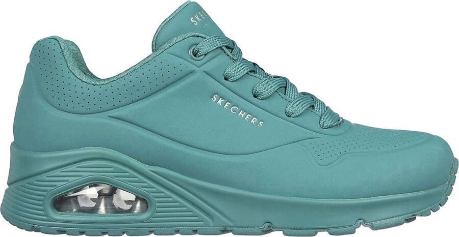 Skechers Sneakers UNO-STAND ON AIR in monochrome look vrijetijdsschoen lage schoen veterschoen