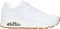 Skechers Sneakers Street Uno Stand on Air in eenvoudige look vrijetijdsschoen lage schoen veterschoen - Wit