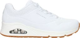 Skechers Sneakers Street Uno Stand on Air in eenvoudige look vrijetijdsschoen lage schoen veterschoen