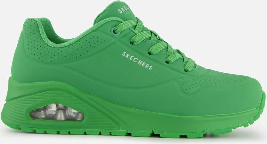 Skechers Sneakers Street Uno Stand on Air Vrijetijdsschoen lage schoen veterschoen met memory foam