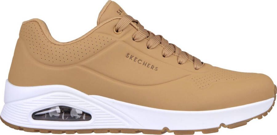 Skechers Uno Stand On Air Heren Sneakers Cognac