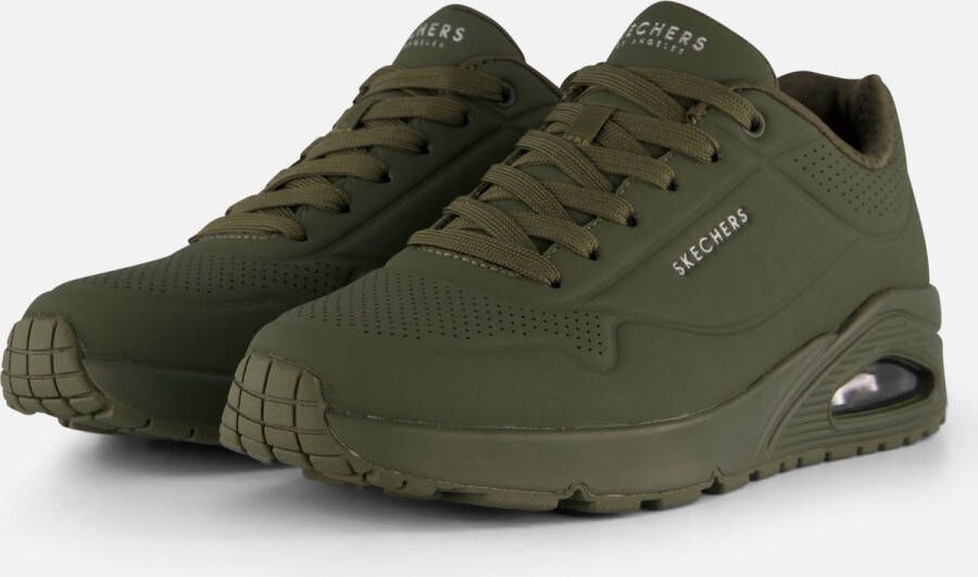 Skechers Sketchers sneakers olijfgroen Synthetisch 36 - Foto 4