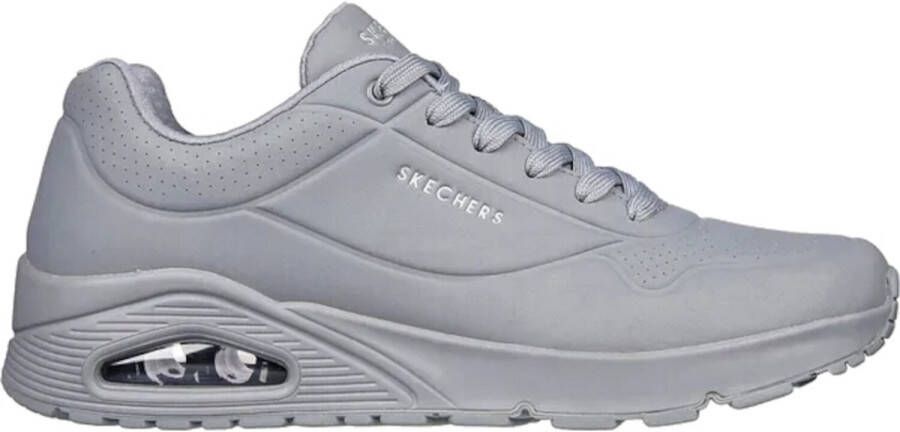 Skechers Uno Stand On Air Heren Sneakers Grijs