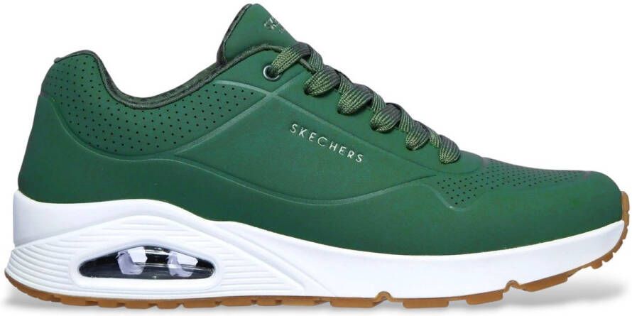 Skechers Uno Stand On Air Heren Sneakers Groen