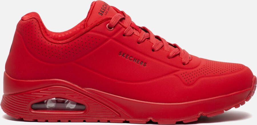 skechers uno stand on air sneakers zwart