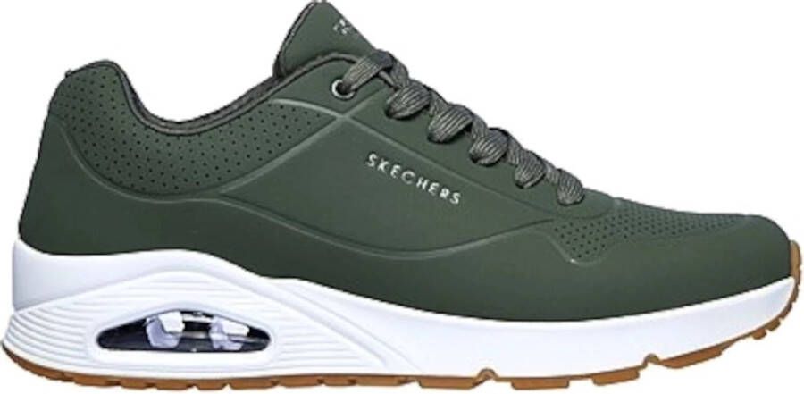 Skechers Sneaker 52458 OLV UNO Stand On Air Olijfgroen 8½ 42½