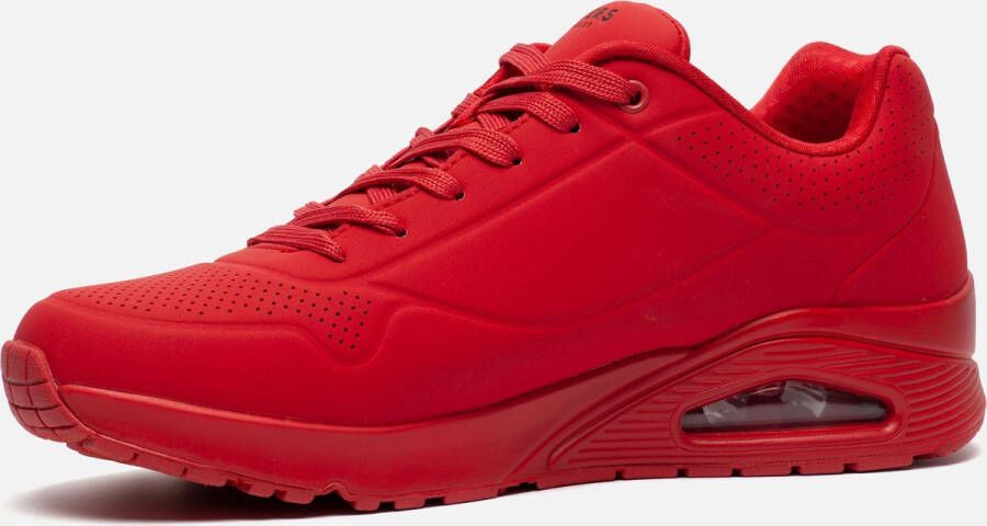 Skechers Rode Stand On Air Sneakers voor Heren Rood