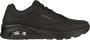 Skechers Uno Stand On Air Heren Sneakers Zwart - Thumbnail 2