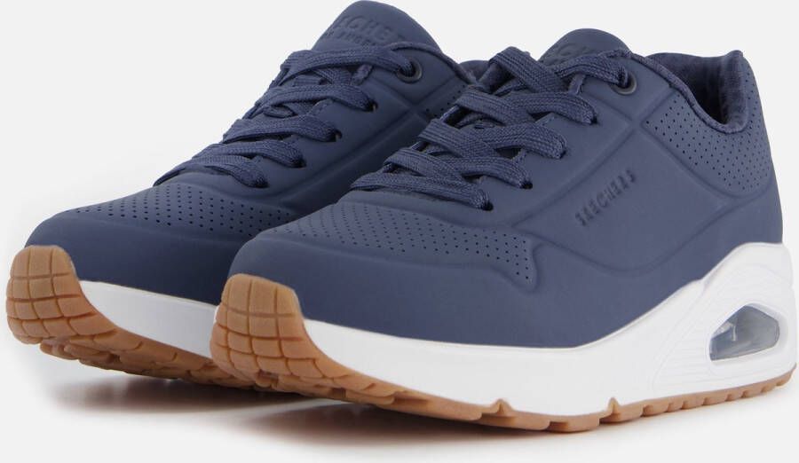 Skechers Sneakers Blauw Synthetisch 090205 Kunstleer