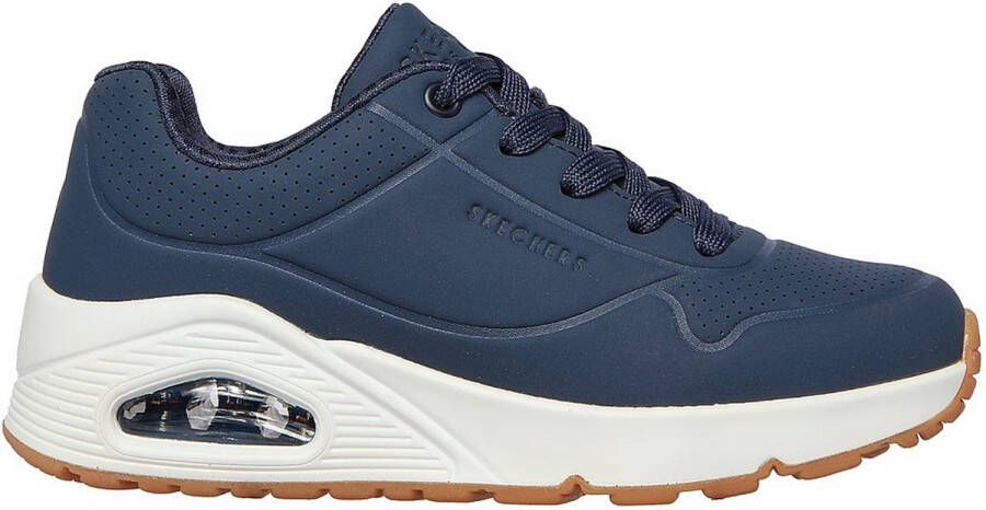 Skechers Sneakers Blauw Synthetisch 090205 Kunstleer