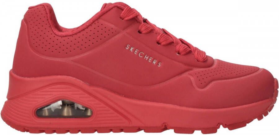 Skechers 310024 Uno Stand on Air Red Lage sneakers