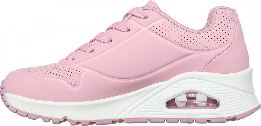 Skechers Uno sneakers roze Imitatieleer 34 - Foto 9