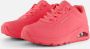 Skechers Sneakers met sleehak Uno Stand on Air vrijetijdsschoen lage schoen veterschoen met fijne perforatie - Thumbnail 5