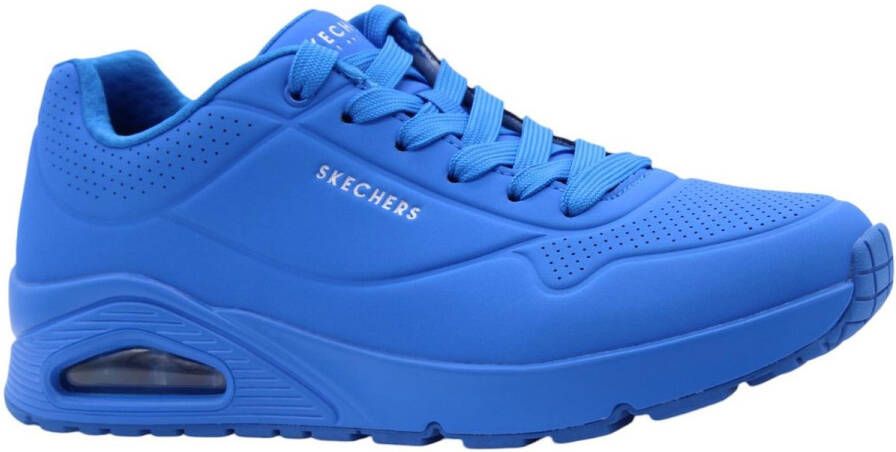 Skechers Uno Stand On Air Sneaker Mannen Blauw - Foto 3