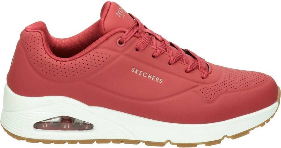 Skechers Uno Stand On Air Sneaker Unisex Rood