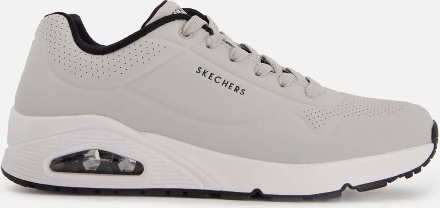 Skechers uno staan ​​op Air 52458 Lgbk Gray Grijs Heren