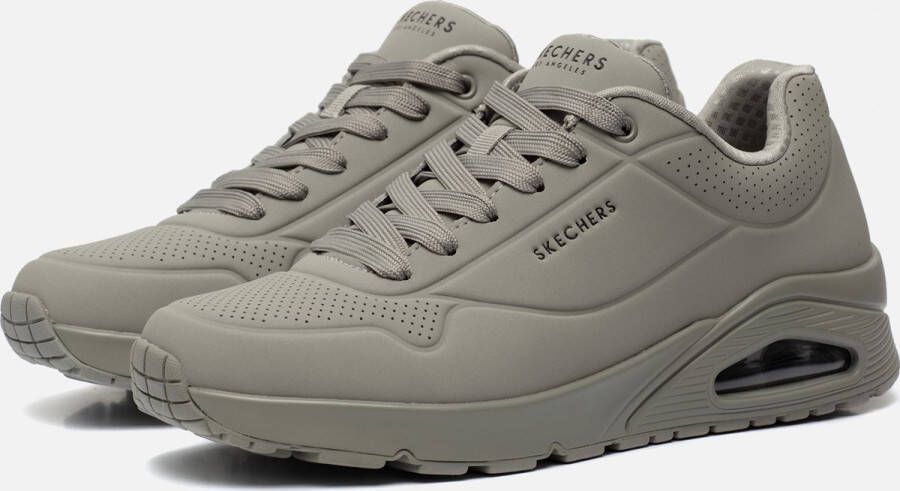 Skechers Air Stand Sneaker Grijs Groen Gray Heren - Foto 2