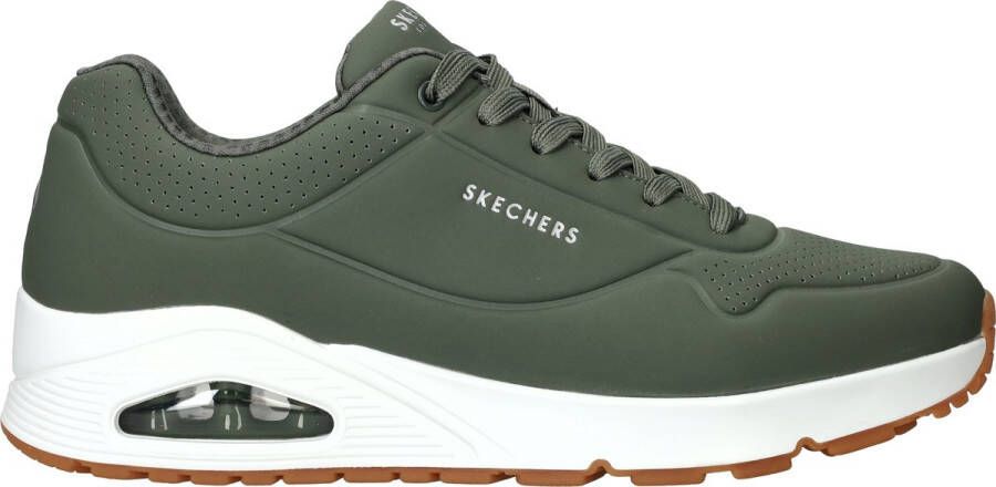 Skechers Sneakers Uno Stand on Air Vrijetijdsschoen lage schoen veterschoen met air-cooled memory foam